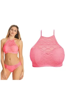 Freya Sundance strój  biustonosz crop-top flamingo