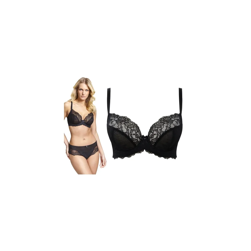 Panache Ana black biustonosz soft plunge