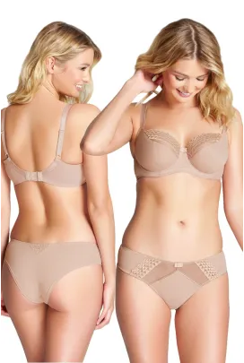 Cleo by Panache Asher biustonosz soft latte