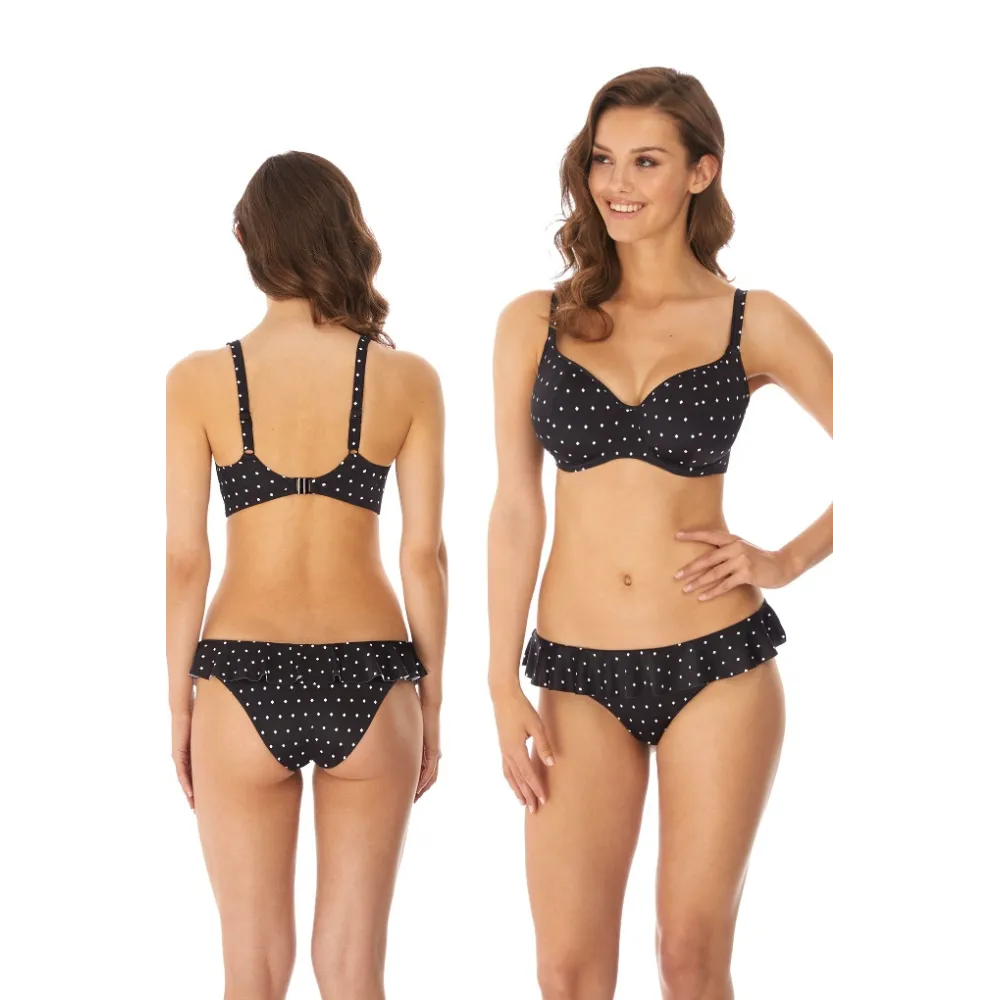 Freya Jewel Cove black Sweetheart biustonosz do stroju kąpielowego