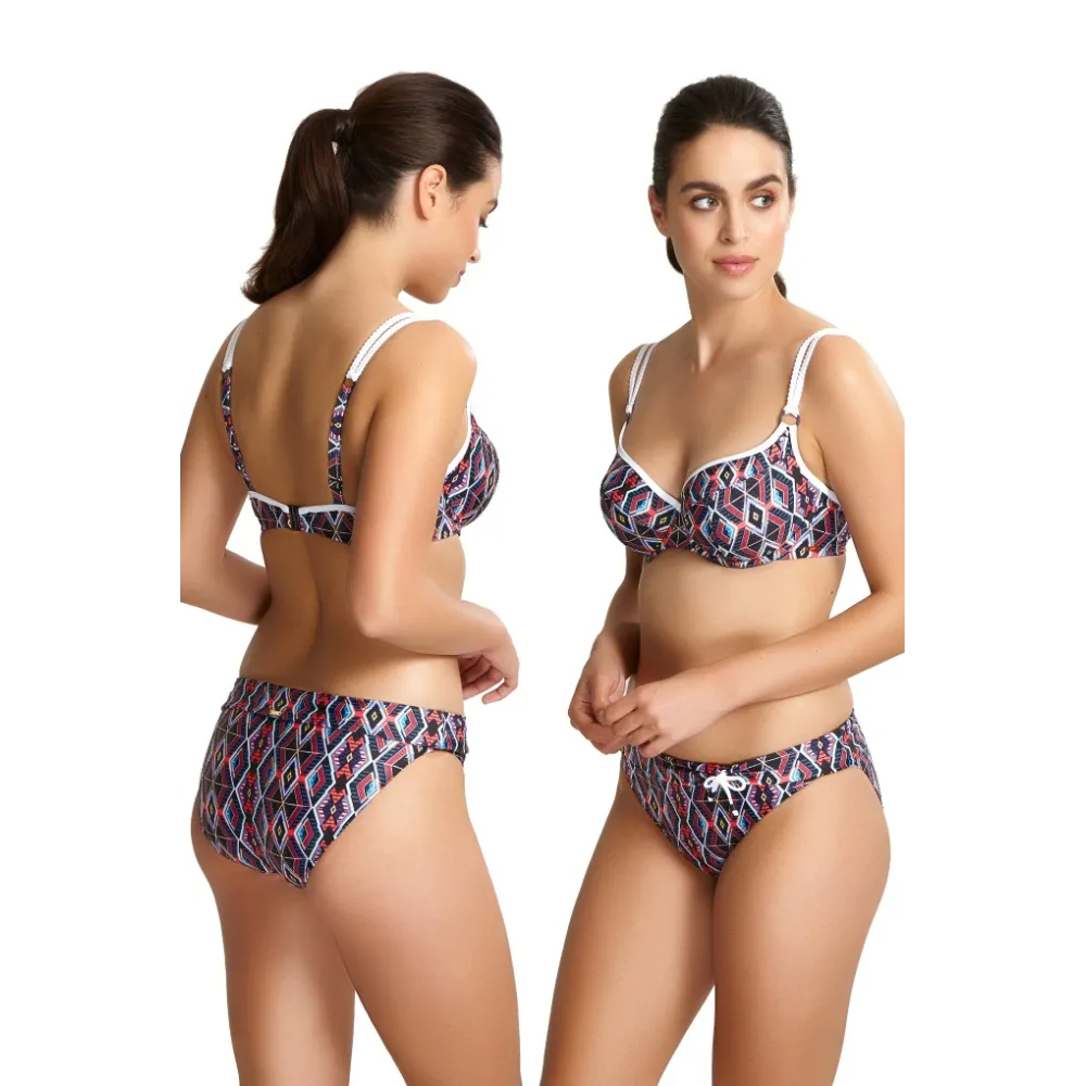 Panache Elle tribal figi wywijane do stroju kąpielowego