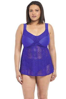 42 Elomi Indie indigo tankini do stroju kąpielowego