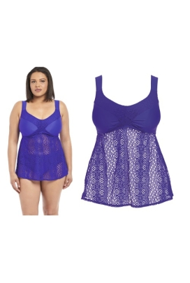 42 Elomi Indie indigo tankini do stroju kąpielowego