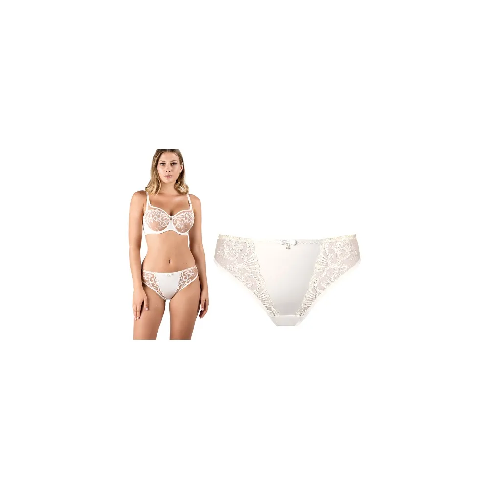 Samanta Perla figi tanga M300 kremowe