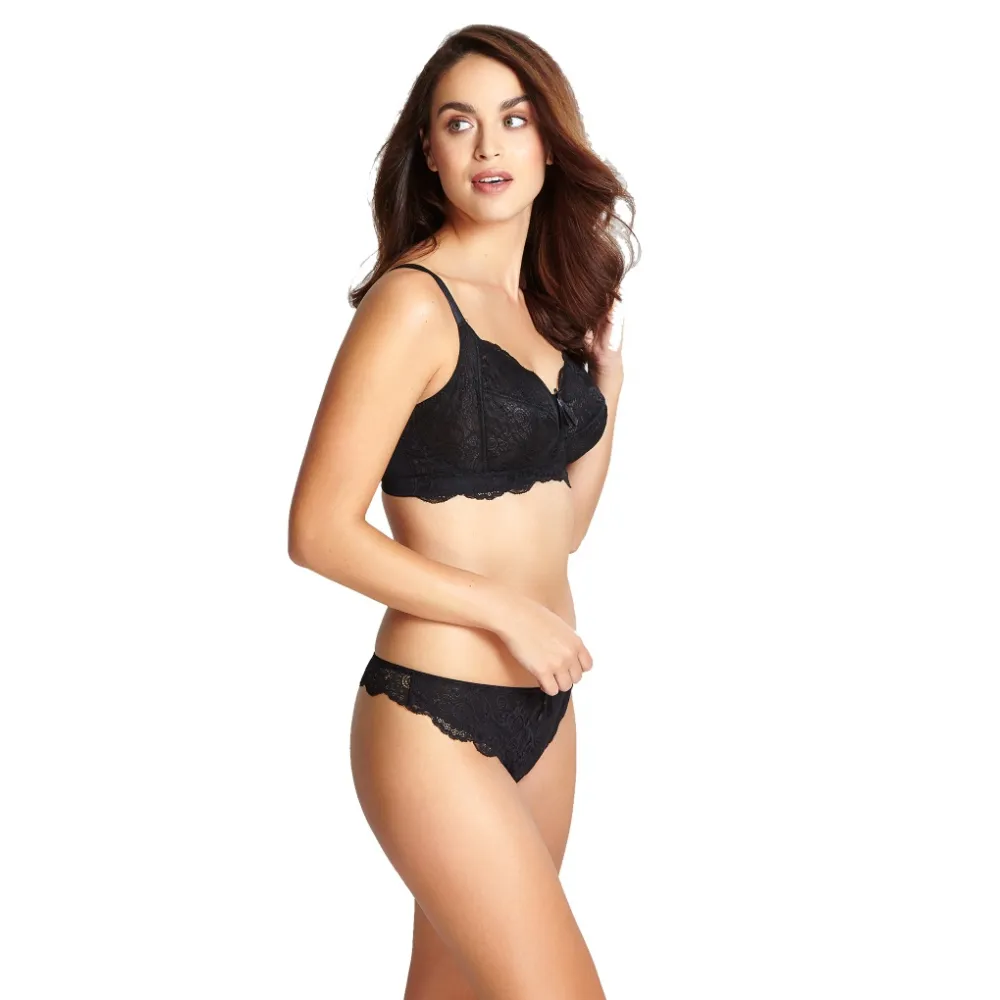 Panache Andorra black bezfiszbinowy biustonosz