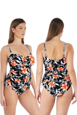 Fantasie Port Maria black tankini koszulka do stroju kąpielowego