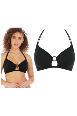 Freya Coco Wave black biustonosz triangle top bez fiszbin do stroju kąpielowego