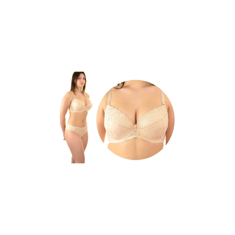 Dalia Bree K03 biustonosz push--up beż