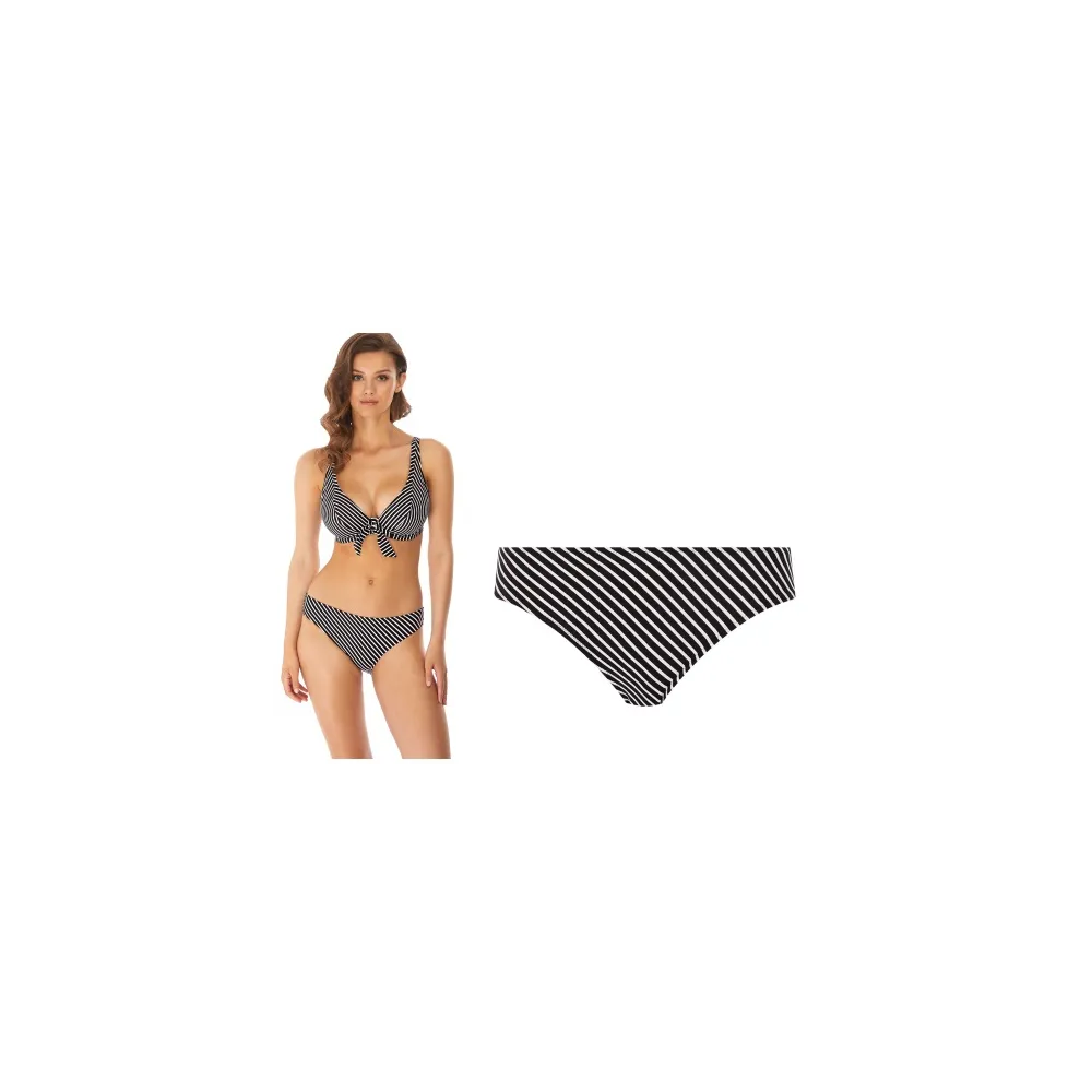 Freya Beach Hut black figi bikini do stroju kąpielowego
