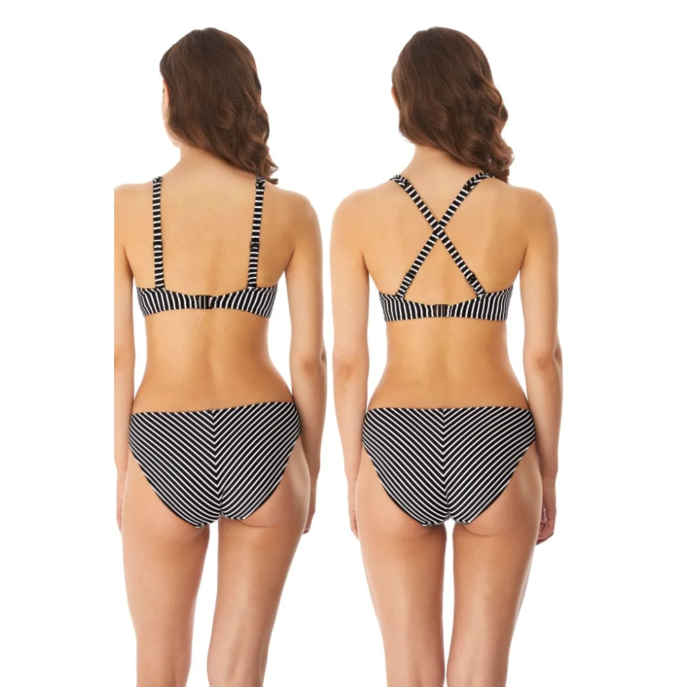 Freya Beach Hut black figi bikini do stroju kąpielowego