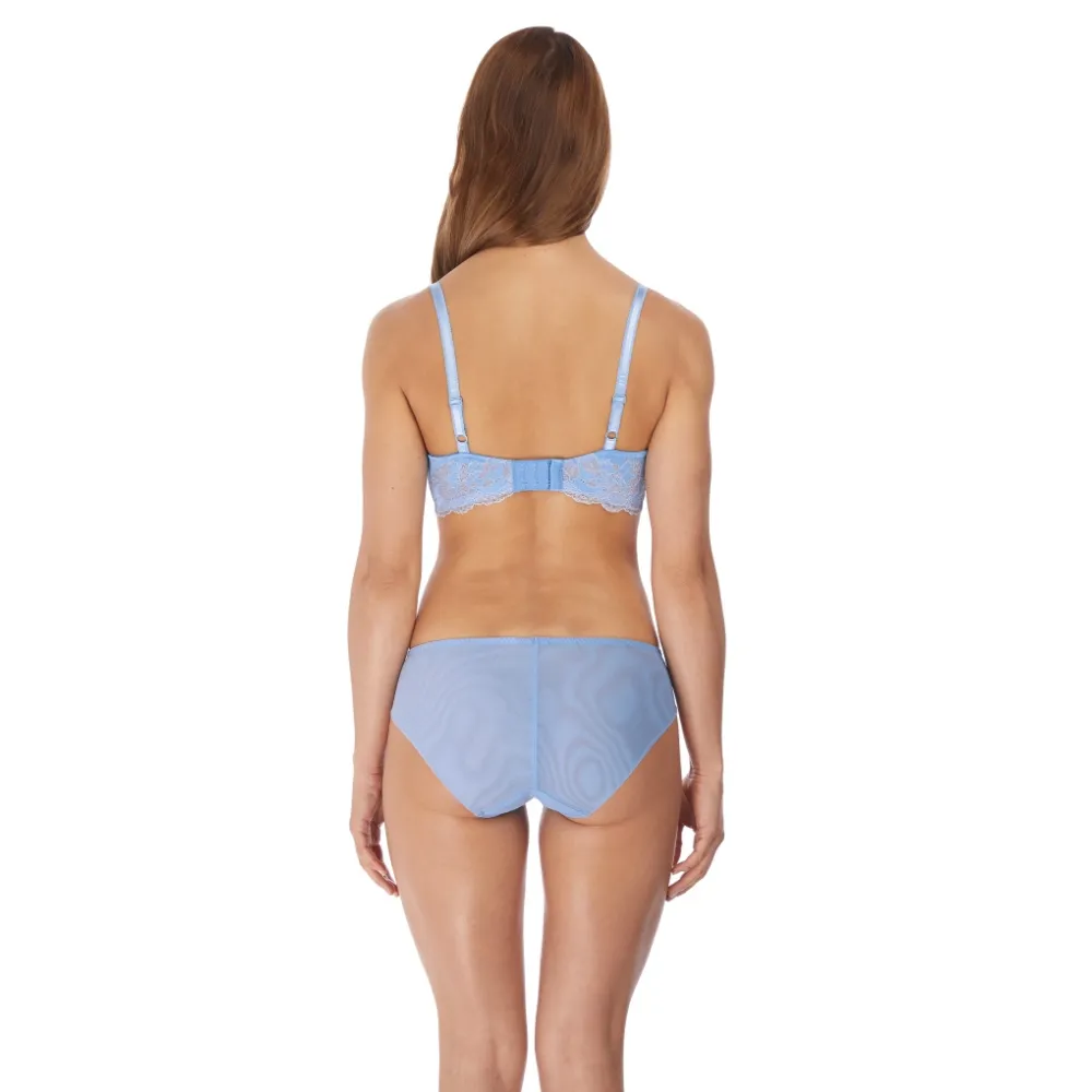 Wacoal Lace Affair blue biustonosz soft