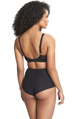 Panache Clara black/fig biustonosz soft na fiszbinach