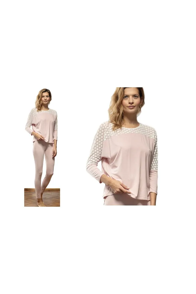 Oh!Zuza (Vanilla night&day) piżama 3740 64 dusty pink