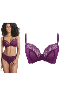 Panache Ana damson biustonosz plunge soft do głębokich dekoldów