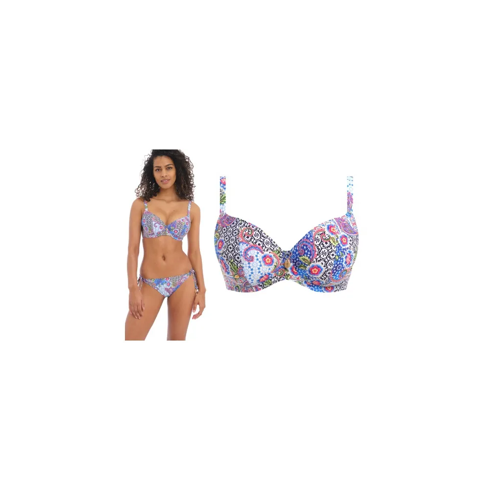 Boho Breeze multi soft plunge biustonosz do stroju kąpielowego