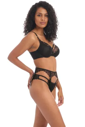 Freya Temptress black soft plunge biustonosz