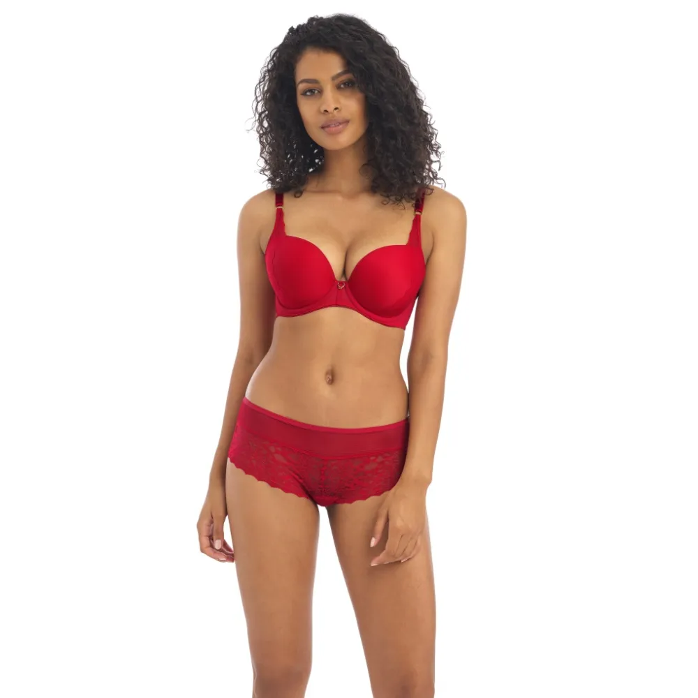 Freya Temptress cherry deco plunge biustonosz usztywniany