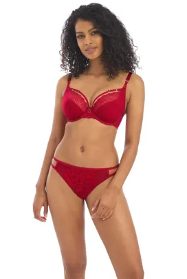 Freya Temptress cherry soft plunge biustonosz