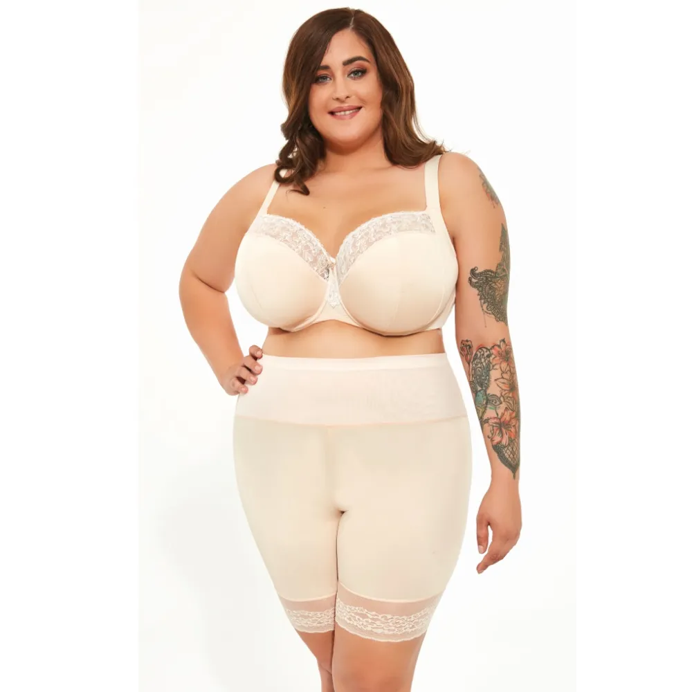 KrisLine Pola caffelatte LP095 majtki z nogawką shorts shapers