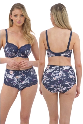 Fantasie Carena navy figi wysokie