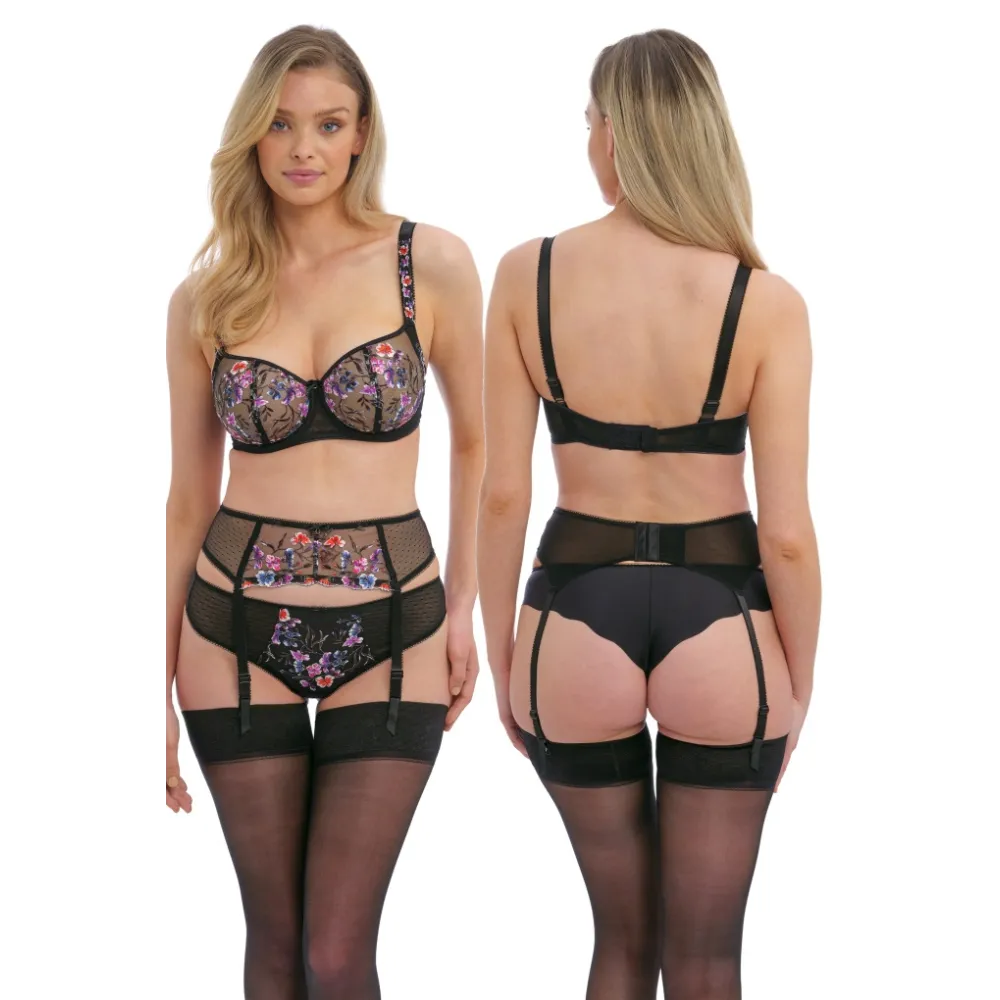 Fantasie Aurelia black balconette biustonosz soft
