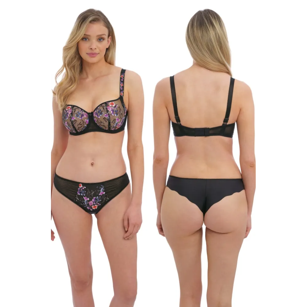 Fantasie Aurelia black balconette biustonosz soft