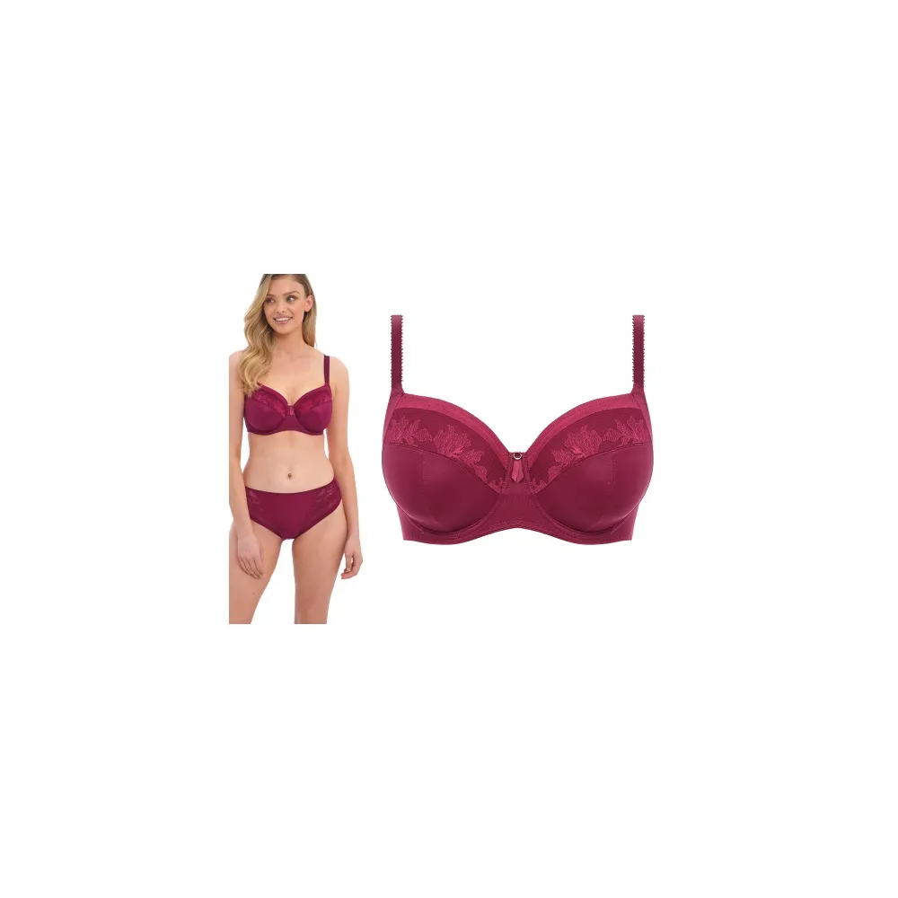 Fantasie Illusion berry biustonosz miękki na fiszbinach