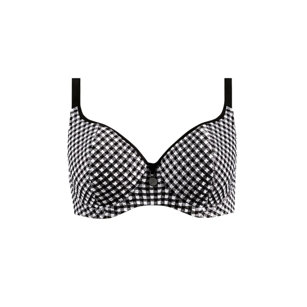 Feba kratka monochrom FG05 824 usztywniany biustonosz do stroju kąpielowego