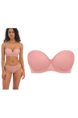 Freya Tailored ash rose strapless biustonosz bez ramiączek