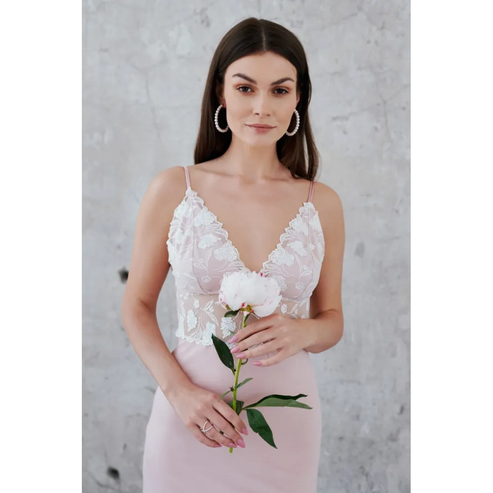 Oh!Zuza koszula nocna 3822 dusty pink (Vanilla night&day)