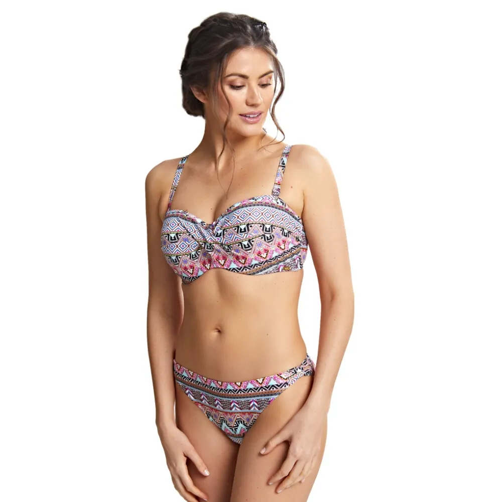 Panache Ectlectic figi klasyczne boho print majtki do stroju kąpielowego
