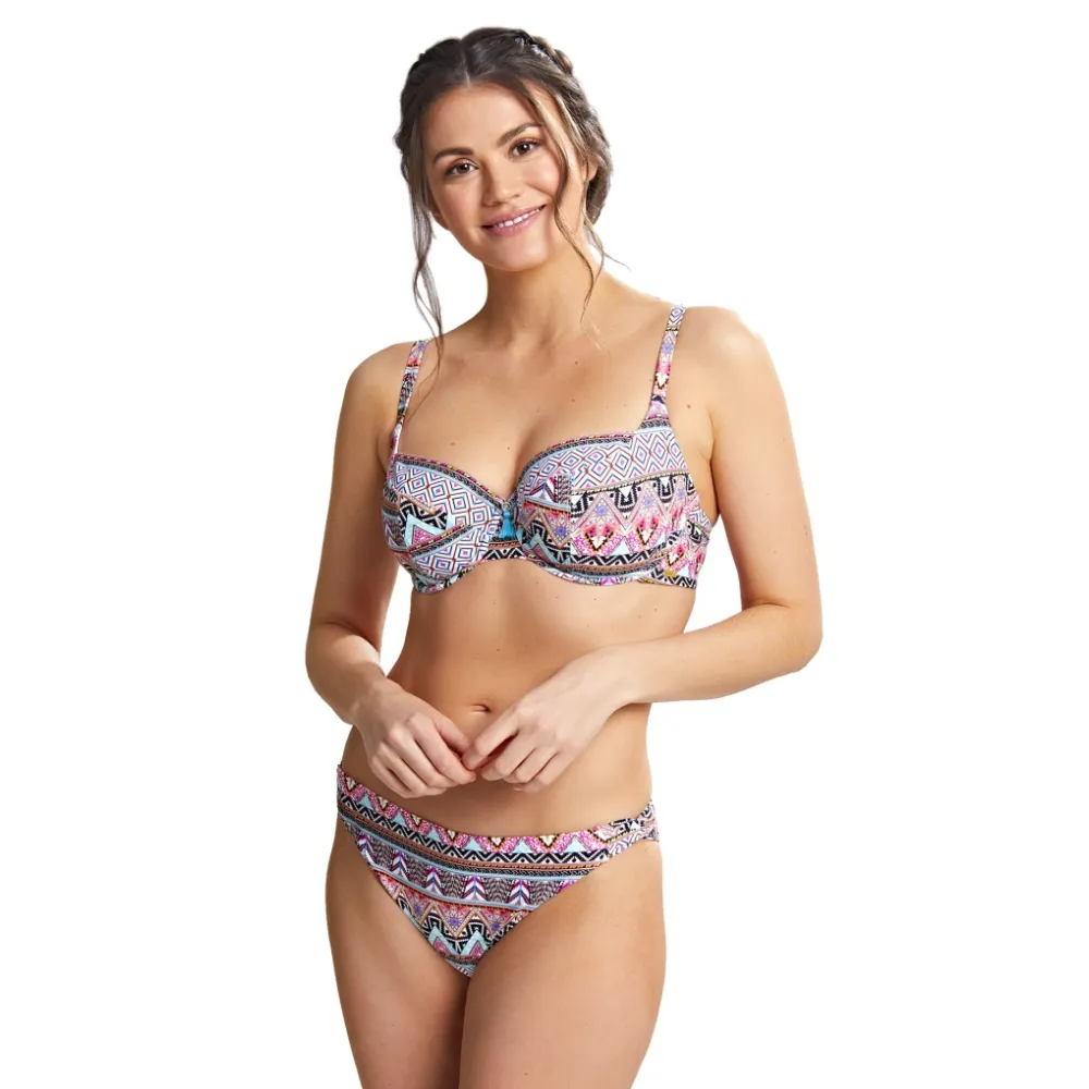 Panache Ectlectic figi klasyczne boho print majtki do stroju kąpielowego