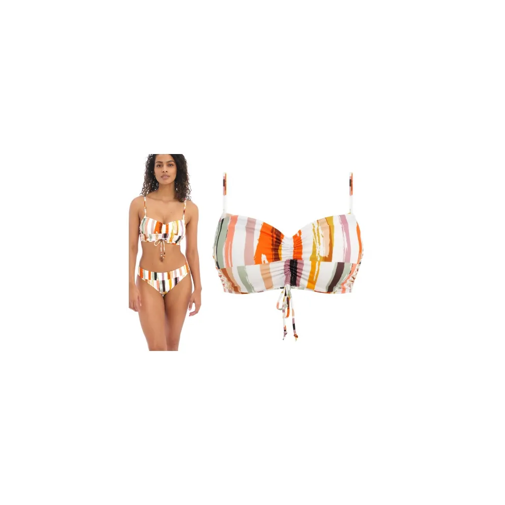 Freya Shell Island bralette multi biustonosz soft do stroju kąpielowego