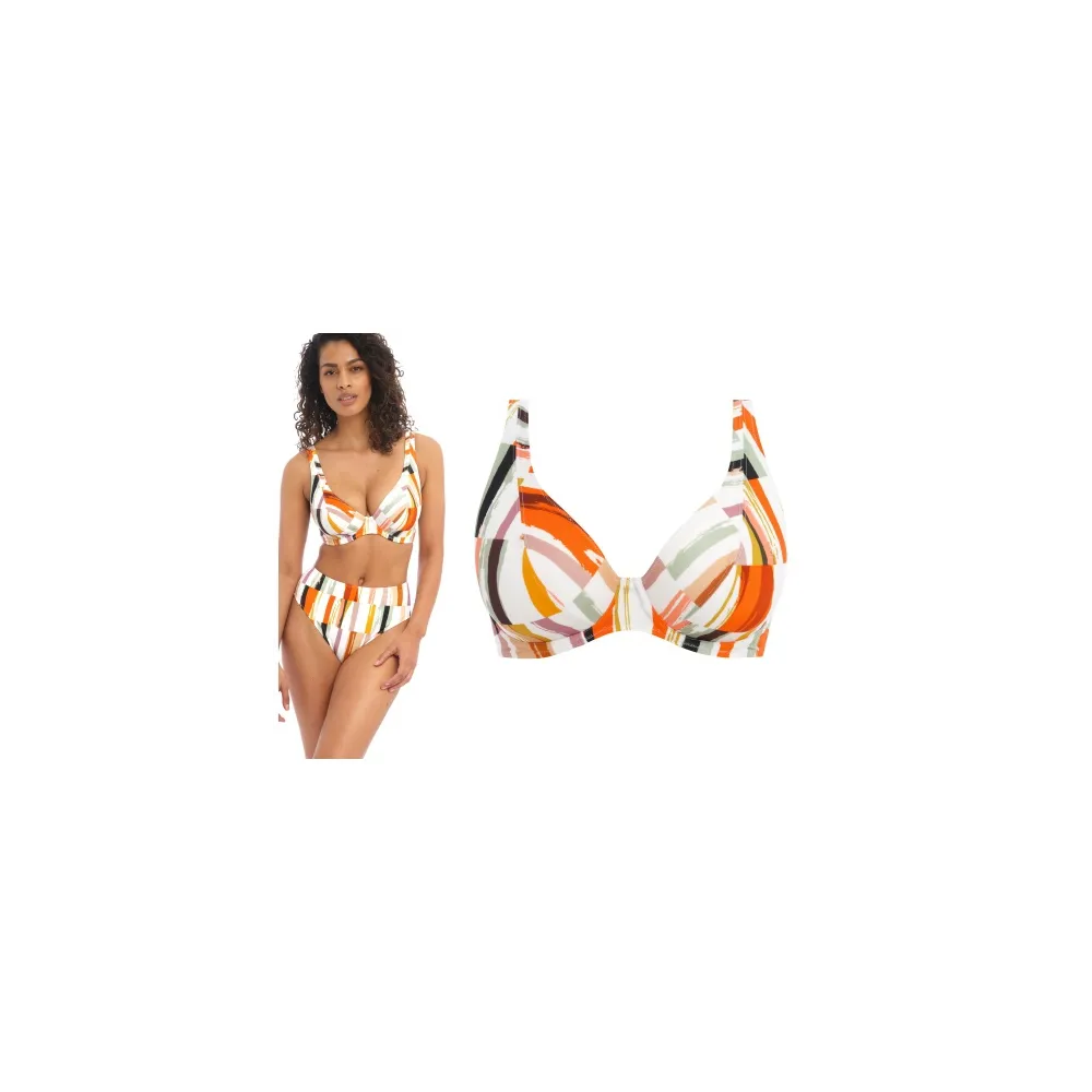 Freya Shell Island high apex multi biustonosz soft do stroju kąpielowego