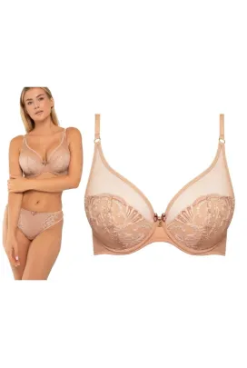 Samanta Perla cappucino A338 biustonosz push-up