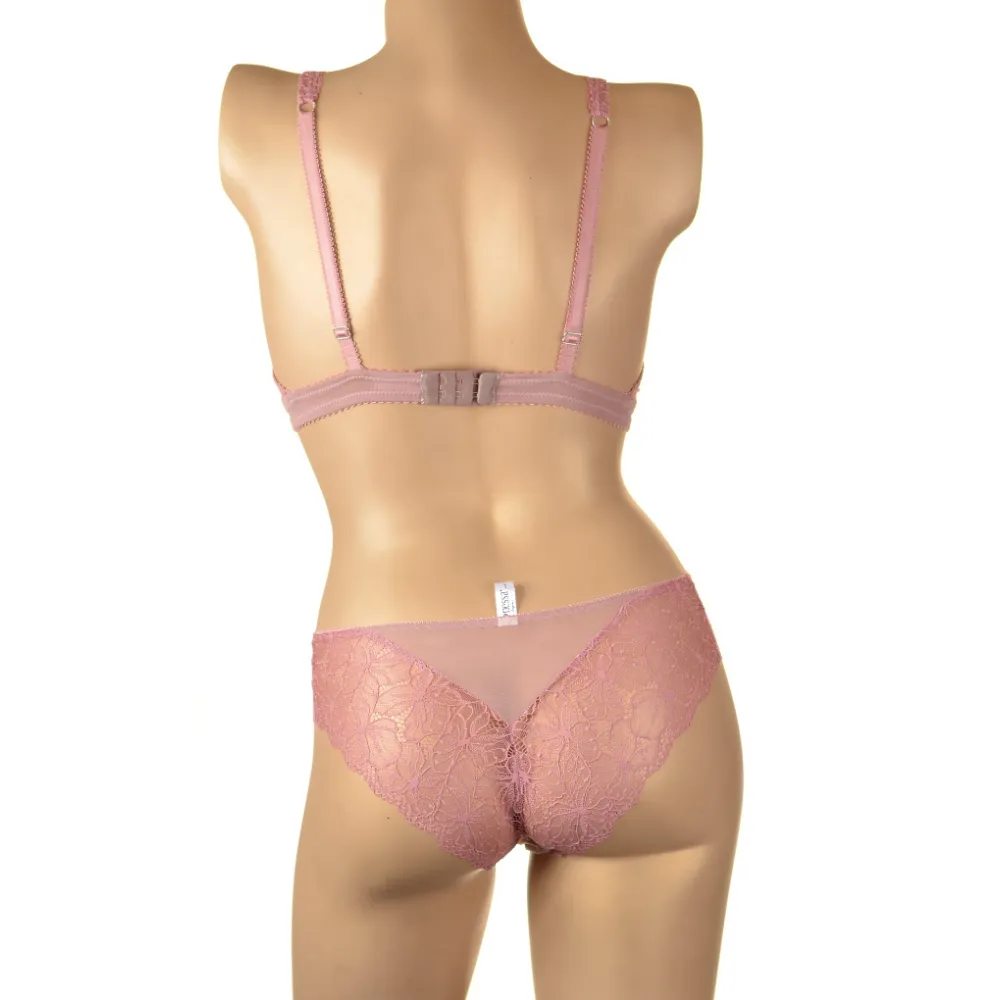 Nessa Falon biustonosz bralette soft róż paryski