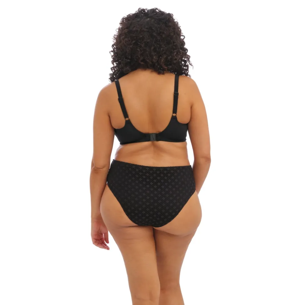 Elomi Bazaruto black figi midi do stroju kąpielowego