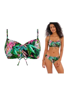 Freya Cala Selva jungle bralette soft biustonosz do stroju kąpielowego