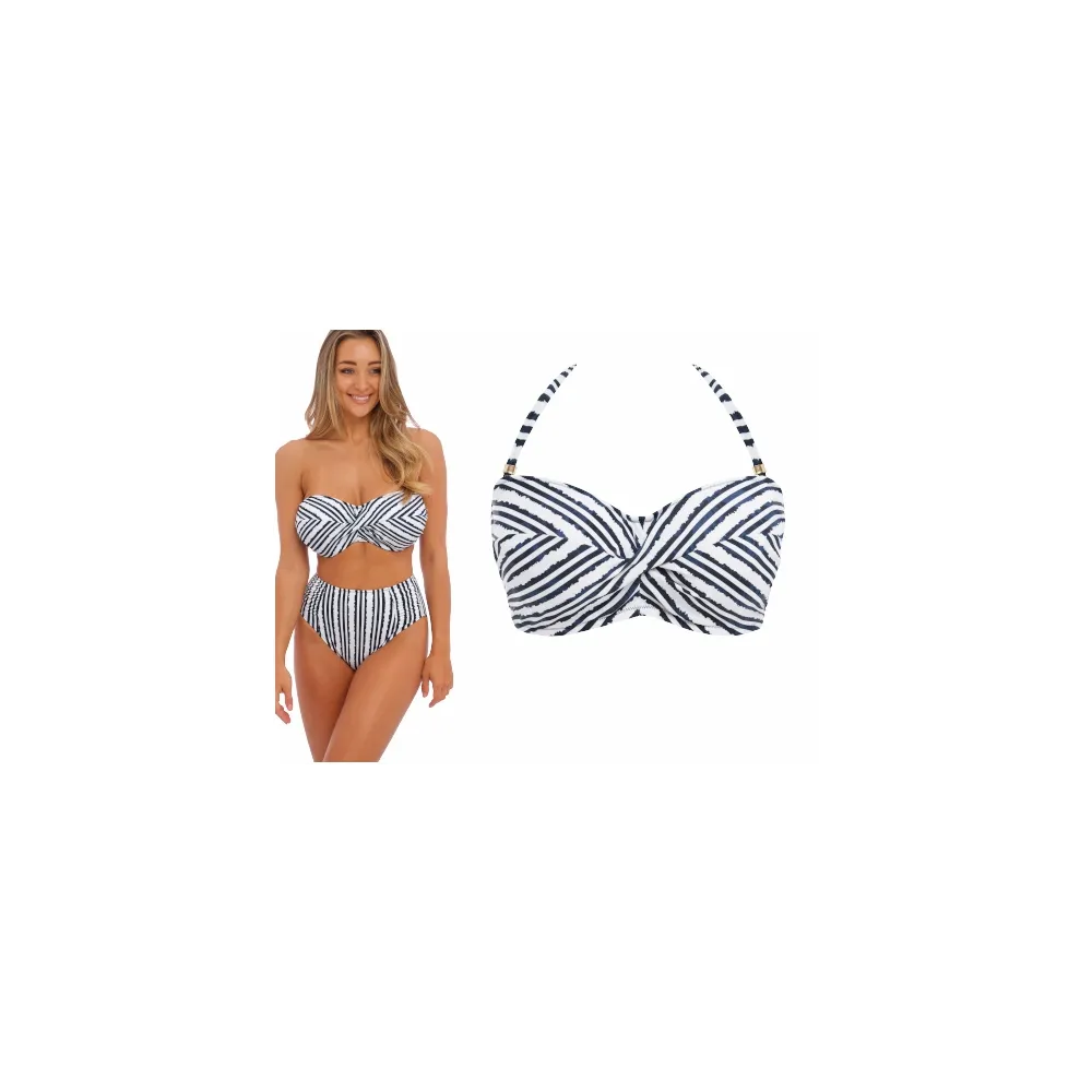 Fantasie Sunshine Coast french navy biustonosz bandeau do stroju kąpielowego