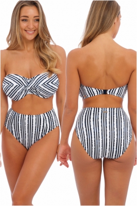 Fantasie Sunshine Coast french navy biustonosz bandeau do stroju kąpielowego