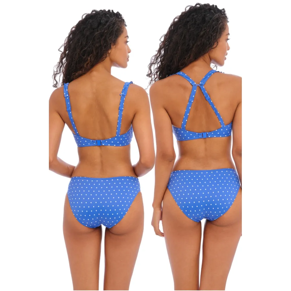 Freya Jewel Cove azure high apex biustonosz do stroju kąpielowego