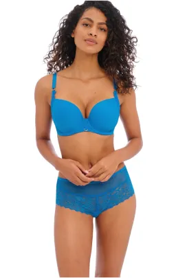 Freya Temptress med blue deco plunge biustonosz usztywniany