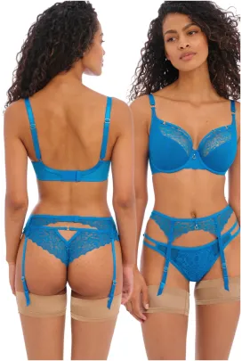 Freya Temptress med blue soft plunge biustonosz