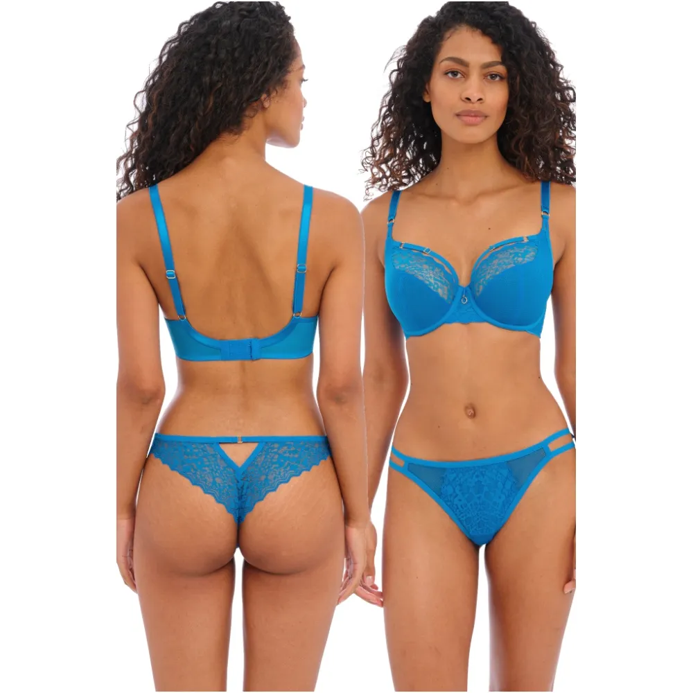 Freya Temptress med blue soft plunge biustonosz