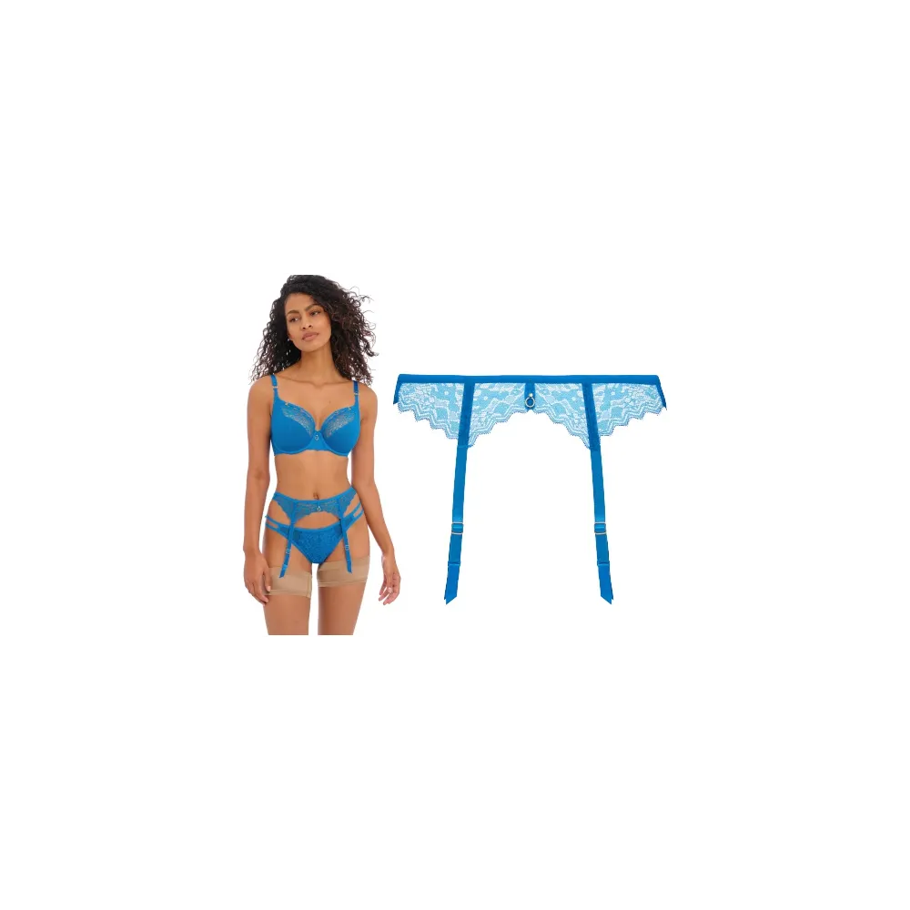 Freya Temptress med blue pas do pończoch