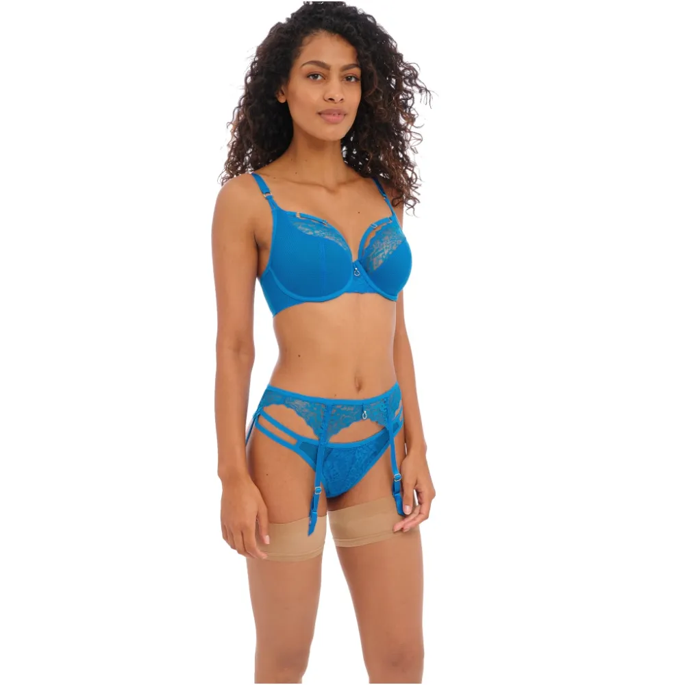 Freya Temptress med blue pas do pończoch