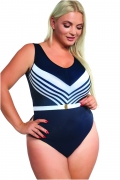 KrisLine BlueMare nightblue body soft roma 1-częściowy strój kąpielowy