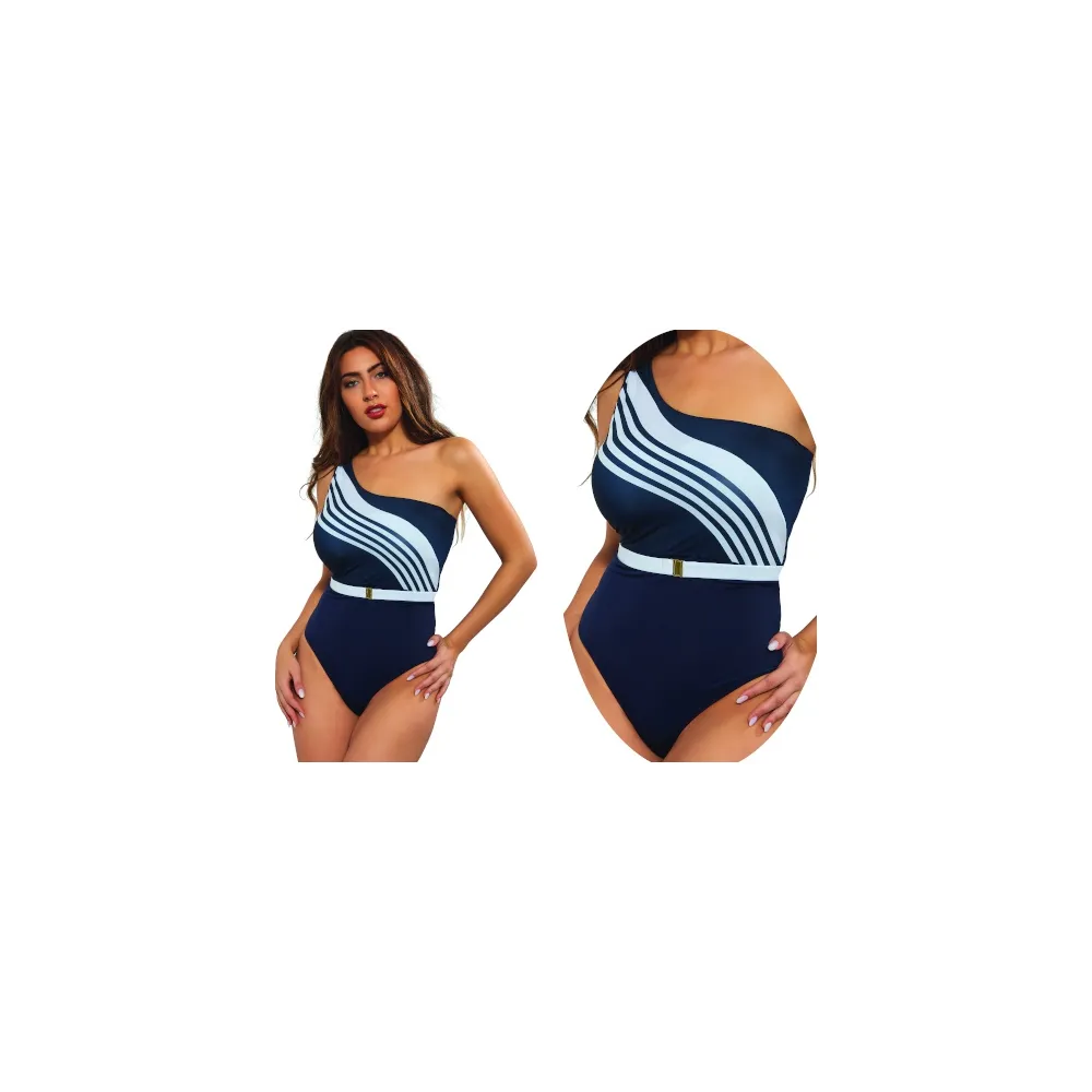KrisLine Blue Mare nightblue body MHM jednoczęściowy strój kąpielowy