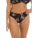 Fantasie Luna Bay lacquered black figi midi mid rise do stroju kąpielowego