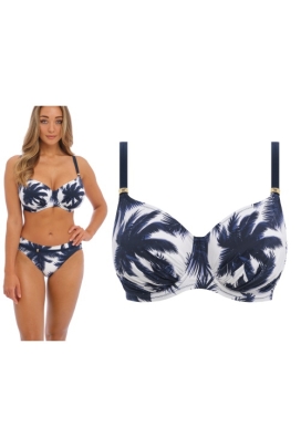 Fantasie Carmelita Avenue french navy full cup biustonosz soft do stroju kąpielowego